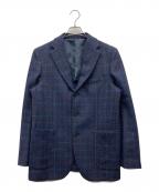PAPAS PLUSパパスプラス）の古着「3Bテーラードジャケット」｜ネイビー