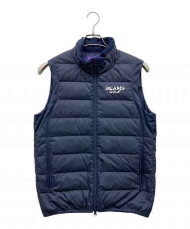 中古・古着通販】BEAMS GOLF (ビームスゴルフ) ダウンベスト ネイビー