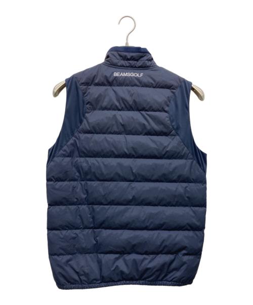 BEAMS GOLF（ビームスゴルフ）BEAMS GOLF (ビームスゴルフ) ダウンベスト ネイビー サイズ:Mの古着・服飾アイテム