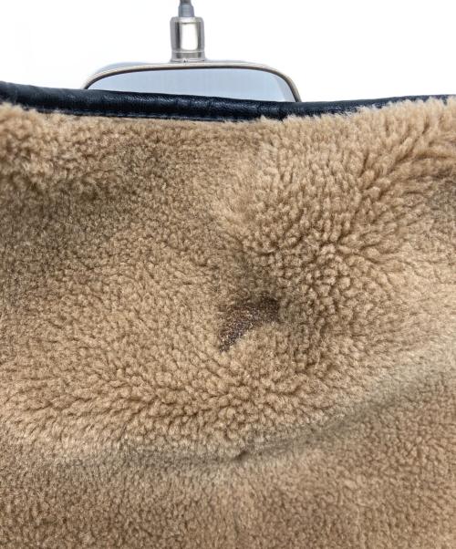 Risley（リズレー）risley (リズレー) ロングボアベスト ブラウン サイズ:Fの古着・服飾アイテム