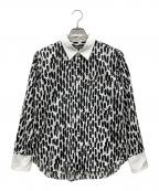 COMME des GARCONSコムデギャルソン）の古着「長袖シャツ」｜ホワイト×ブラック