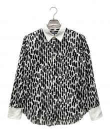 COMME des GARCONS（コムデギャルソン）の古着「長袖シャツ」｜ホワイト×ブラック