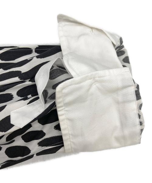 COMME des GARCONS（コムデギャルソン）COMME des GARCONS (コムデギャルソン) 長袖シャツ ホワイト×ブラック サイズ:XSの古着・服飾アイテム