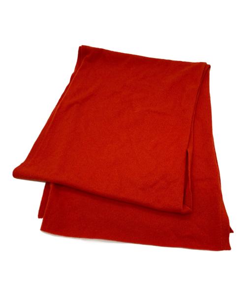 lucien pellat-finet（ルシアン・ペラフィネ）lucien pellat-finet (ルシアン・ペラフィネ) マフラー オレンジの古着・服飾アイテム