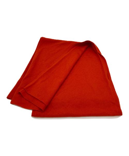 lucien pellat-finet（ルシアン・ペラフィネ）lucien pellat-finet (ルシアン・ペラフィネ) マフラー オレンジの古着・服飾アイテム