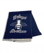 GUCCIグッチ）の古着「マフラー」｜ネイビー