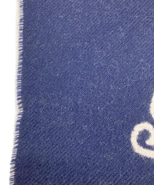 GUCCI（グッチ）GUCCI (グッチ) マフラー ネイビーの古着・服飾アイテム