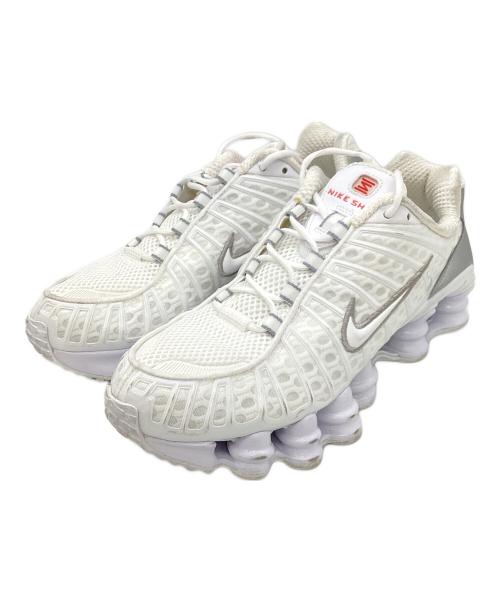 NIKE（ナイキ）NIKE (ナイキ) W Shox TL Platinum Metallic Silver ホワイト サイズ:US7.5の古着・服飾アイテム