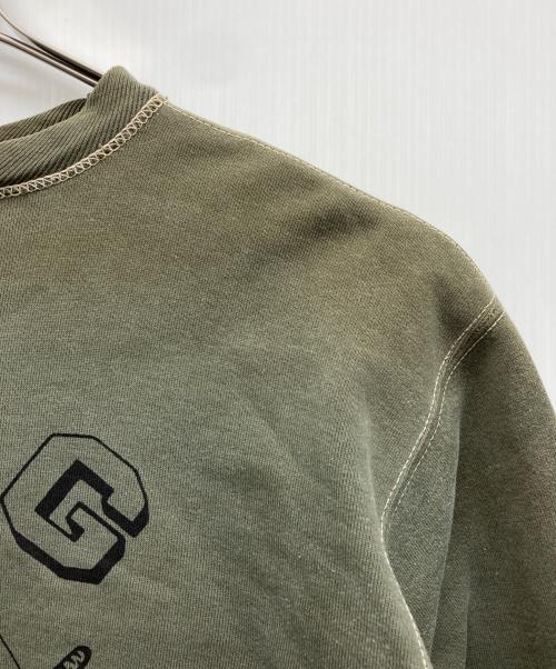 THE REAL McCOY'S（ザ・リアルマッコイズ）THE REAL McCOY'S (ザ・リアルマッコイズ) フライングタイガー ミリタリー  スウェット オリーブ サイズ:SMALLの古着・服飾アイテム