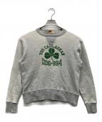 CUSHMANクッシュマン）の古着「両Vプリントスウェット」｜グレー