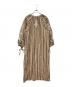 sara mallika (サラマリカ) Cotton Cord Embroidery Dress ベージュ サイズ:s：10000円