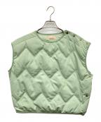 ZOZIOゾジヲ）の古着「ダウンベスト」｜黄緑