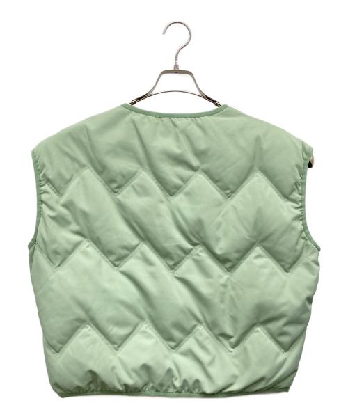 ZOZIO（ゾジヲ）ZOZIO (ゾジヲ) ダウンベスト 黄緑 サイズ:なしの古着・服飾アイテム