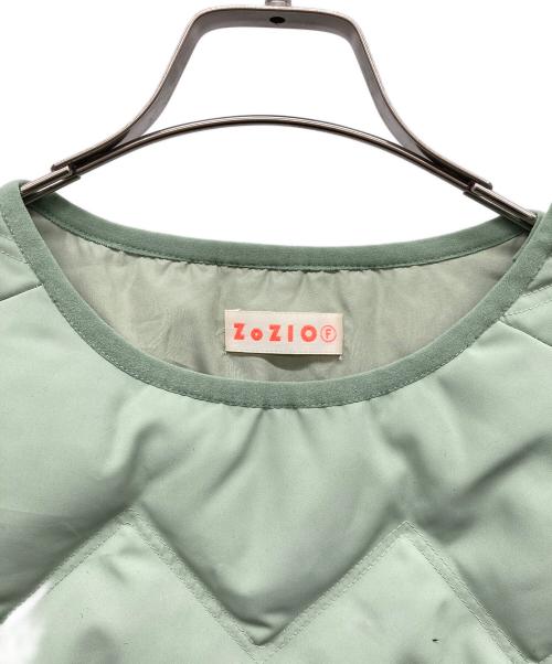 ZOZIO（ゾジヲ）ZOZIO (ゾジヲ) ダウンベスト 黄緑 サイズ:なしの古着・服飾アイテム