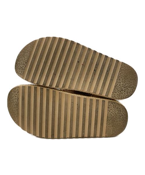 STEVE MADDEN（スティーブマデン）Steve Madden (スティーブマデン) ダブルベルトラフィアサンダル ベージュ サイズ:5Ｍの古着・服飾アイテム