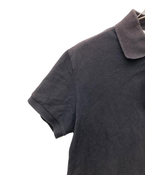 MONCLER（モンクレール）MONCLER (モンクレール) ポロシャツ ブラック サイズ:Sの古着・服飾アイテム