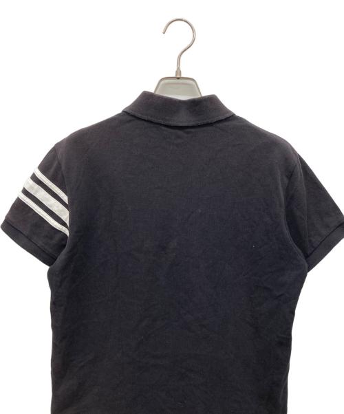 MONCLER（モンクレール）MONCLER (モンクレール) ポロシャツ ブラック サイズ:Sの古着・服飾アイテム