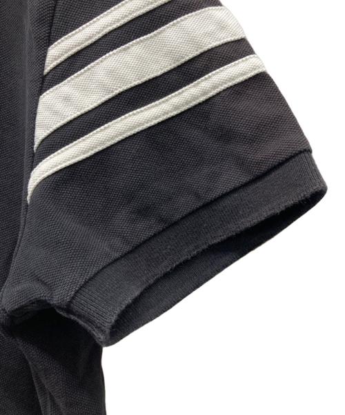 MONCLER（モンクレール）MONCLER (モンクレール) ポロシャツ ブラック サイズ:Sの古着・服飾アイテム