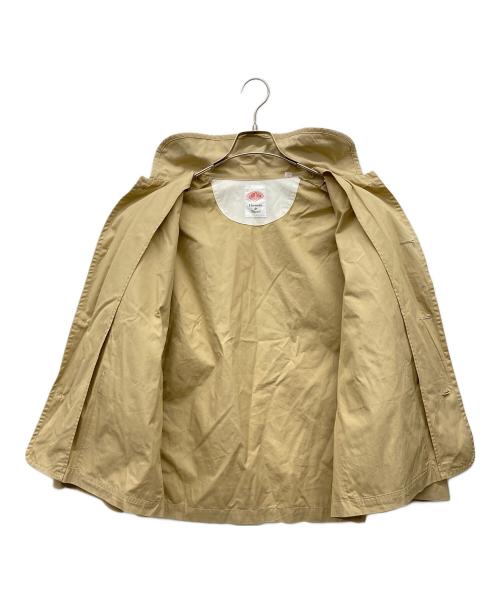 DANTON（ダントン）DANTON (ダントン) ナイロンタフタスタンドカラージャケット ベージュ サイズ:38の古着・服飾アイテム