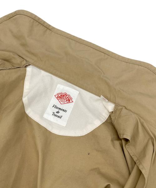 DANTON（ダントン）DANTON (ダントン) ナイロンタフタスタンドカラージャケット ベージュ サイズ:38の古着・服飾アイテム