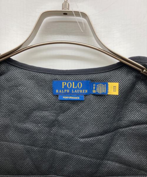 POLO RALPH LAUREN（ポロ・ラルフローレン）POLO RALPH LAUREN (ポロ・ラルフローレン) 切替ボアベスト ブラック サイズ:XSの古着・服飾アイテム