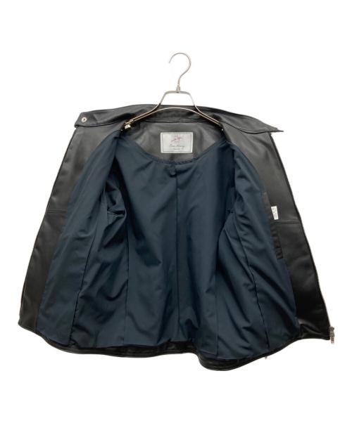 EURO KENVY（ユーロケンヴィー）EURO KENVY (ユーロケンヴィー) レザージャケット ブラック サイズ:Ｍの古着・服飾アイテム