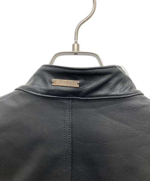 EURO KENVY（ユーロケンヴィー）EURO KENVY (ユーロケンヴィー) レザージャケット ブラック サイズ:Ｍの古着・服飾アイテム