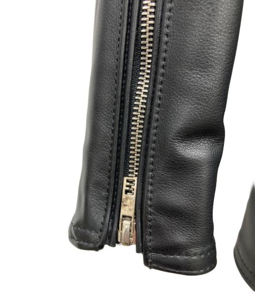 EURO KENVY（ユーロケンヴィー）EURO KENVY (ユーロケンヴィー) レザージャケット ブラック サイズ:Ｍの古着・服飾アイテム