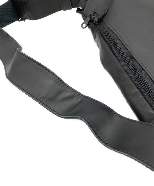 Hysteric Glamour（ヒステリックグラマー）Hysteric Glamour (ヒステリックグラマー) レザーショルダーバッグ ブラックの古着・服飾アイテム