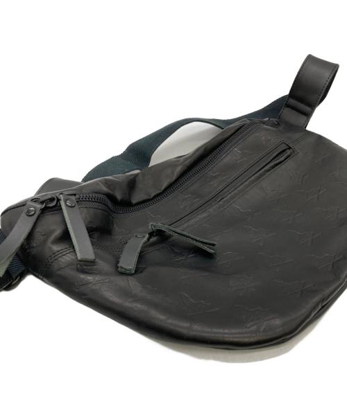 Hysteric Glamour（ヒステリックグラマー）Hysteric Glamour (ヒステリックグラマー) レザーショルダーバッグ ブラックの古着・服飾アイテム