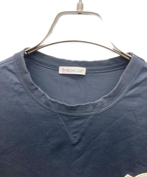MONCLER（モンクレール）MONCLER (モンクレール) MAGLIA T-SHIRT ネイビー サイズ:Sの古着・服飾アイテム