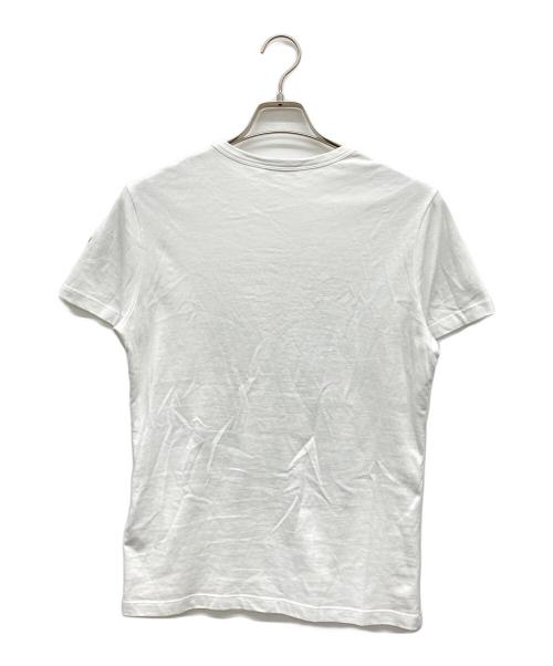 MONCLER（モンクレール）MONCLER (モンクレール) ロゴTシャツ ホワイト サイズ:XSの古着・服飾アイテム