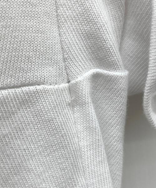 MONCLER（モンクレール）MONCLER (モンクレール) ロゴTシャツ ホワイト サイズ:XSの古着・服飾アイテム