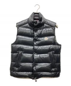 中古・古着通販】MONCLER (モンクレール) ダウンベスト ブラック