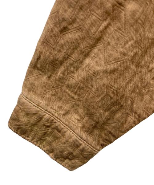 LEVI'S（リーバイス）LEVI'S (リーバイス) stussy (ステューシー) Dyed Jacquard Jacket ブラウン サイズ:Lの古着・服飾アイテム