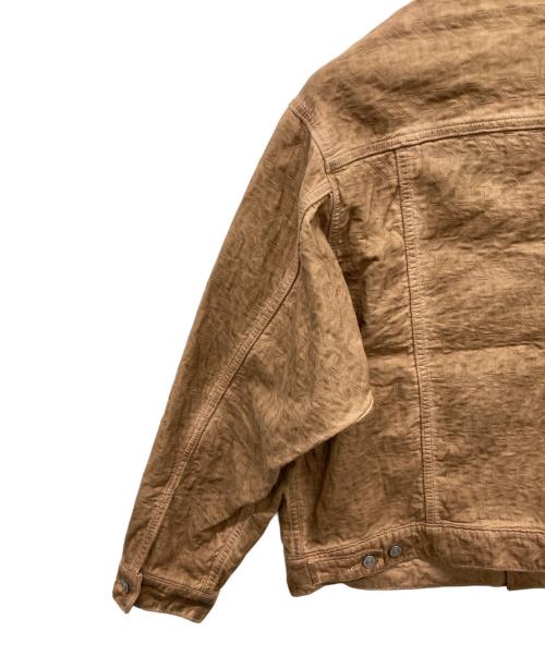 LEVI'S（リーバイス）LEVI'S (リーバイス) stussy (ステューシー) Dyed Jacquard Jacket ブラウン サイズ:Lの古着・服飾アイテム