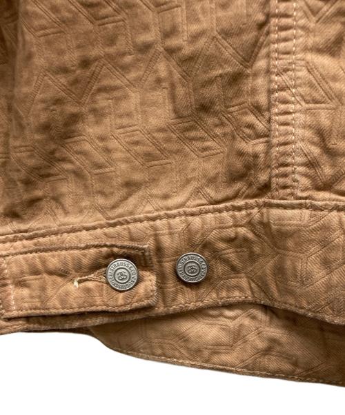 LEVI'S（リーバイス）LEVI'S (リーバイス) stussy (ステューシー) Dyed Jacquard Jacket ブラウン サイズ:Lの古着・服飾アイテム