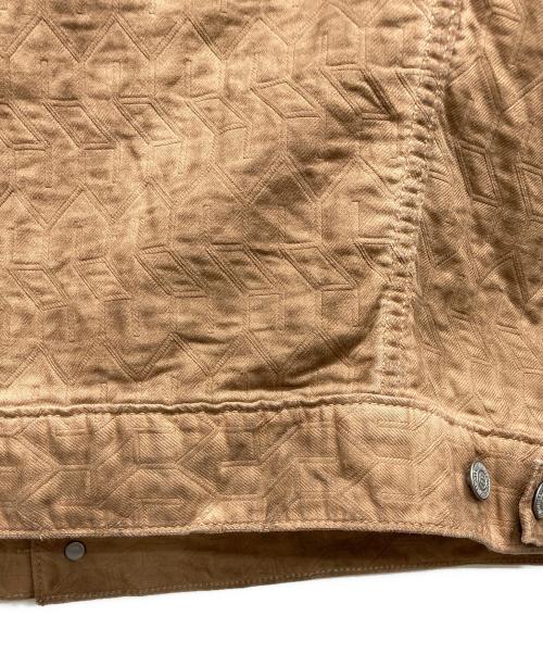 LEVI'S（リーバイス）LEVI'S (リーバイス) stussy (ステューシー) Dyed Jacquard Jacket ブラウン サイズ:Lの古着・服飾アイテム