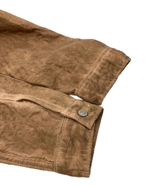 LEVI'S（リーバイス）LEVI'S (リーバイス) stussy (ステューシー) Dyed Jacquard Jacket ブラウン サイズ:Lの古着・服飾アイテム