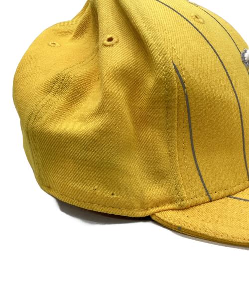 New Era（ニューエラ）New Era (ニューエラ) stussy (ステューシー) ベースボールキャップキャップ イエロー サイズ:59.6cm・7 1/2の古着・服飾アイテム