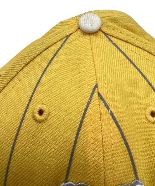 New Era（ニューエラ）New Era (ニューエラ) stussy (ステューシー) ベースボールキャップキャップ イエロー サイズ:59.6cm・7 1/2の古着・服飾アイテム