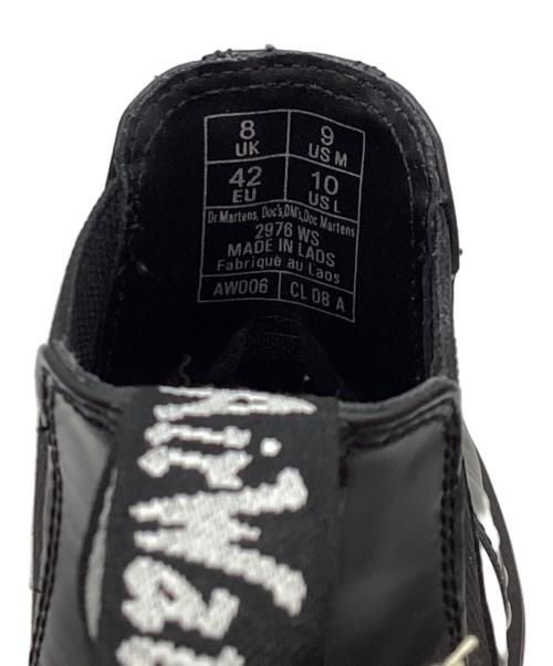 Dr.Martens（ドクターマーチン）Dr.Martens (ドクターマーチン) ホワイトステッチ チェルシーブーツ ブラック サイズ:UK8の古着・服飾アイテム