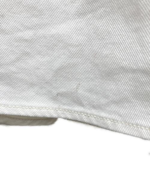 THE TOE（ザ・トゥー）THE TOE (ザ・トゥー) Olympia Denim Skirt ホワイト サイズ:Sの古着・服飾アイテム