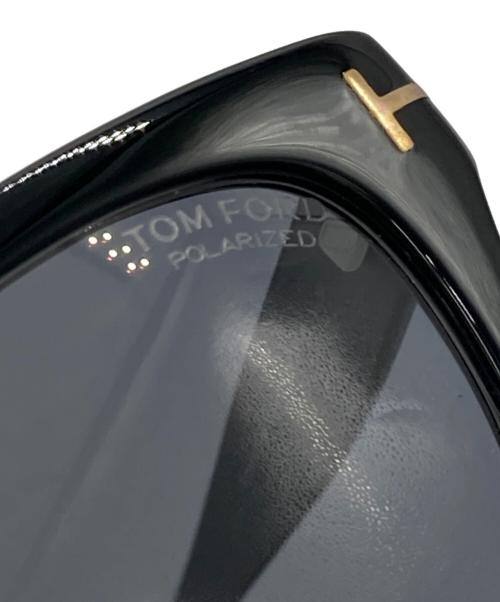 TOM FORD（トムフォード）TOM FORD (トムフォード) カラーレンズサングラス Snowdon POLARIZED ブラック サイズ:50☐21-145の古着・服飾アイテム