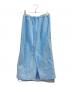 MAISON SPECIAL (メゾンスペシャル) Sequins Side Line Track Skirt スカイブルー サイズ:FREE：5000円