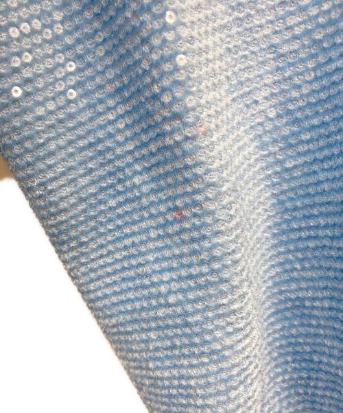 MAISON SPECIAL（メゾンスペシャル）MAISON SPECIAL (メゾンスペシャル) Sequins Side Line Track Jacket スカイブルー サイズ:FREEの古着・服飾アイテム