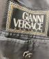 中古・古着 GIANNI VERSACE COUTURE (ジャンニヴェルサーチクチュール) 3Bテーラードセットアップ ブラック サイズ:48 M：12000円