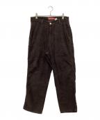 SUPREMEシュプリーム）の古着「コーデュロイパンツ」｜ブラウン
