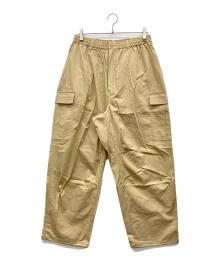 KEBOZ（ケボズ）の古着「COTTON RIPSTOP CARGO PANTS」｜ベージュ