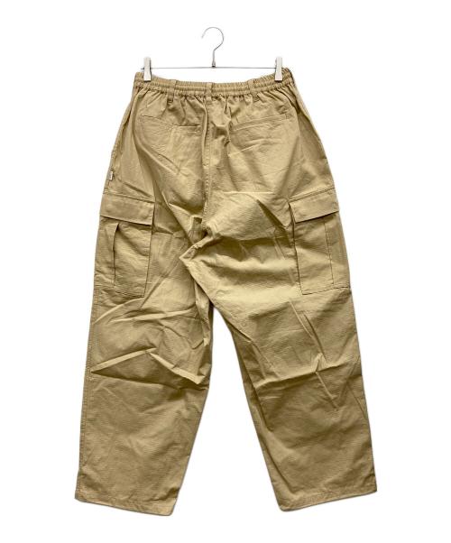 KEBOZ（ケボズ）KEBOZ (ケボズ) COTTON RIPSTOP CARGO PANTS ベージュ サイズ:L 未使用品の古着・服飾アイテム